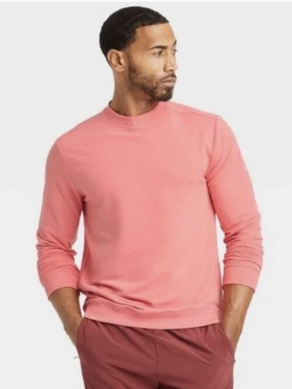 all in motion Men's Soft Crewneck Sweatshirt